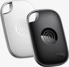 Life360 Tile Pro - Krachtige Bluetooth Tracker - Item locator voor sleutels, tassen en meer - Werkt met iOS en Android - 2-stuks (Zwart/Wit)