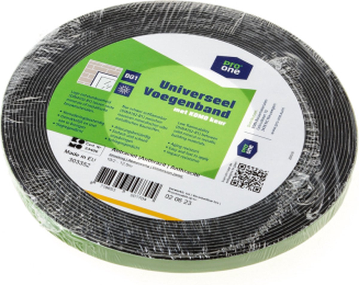 Compriband Pro One 12.5m 10/2 voeg 2-3/5mm
