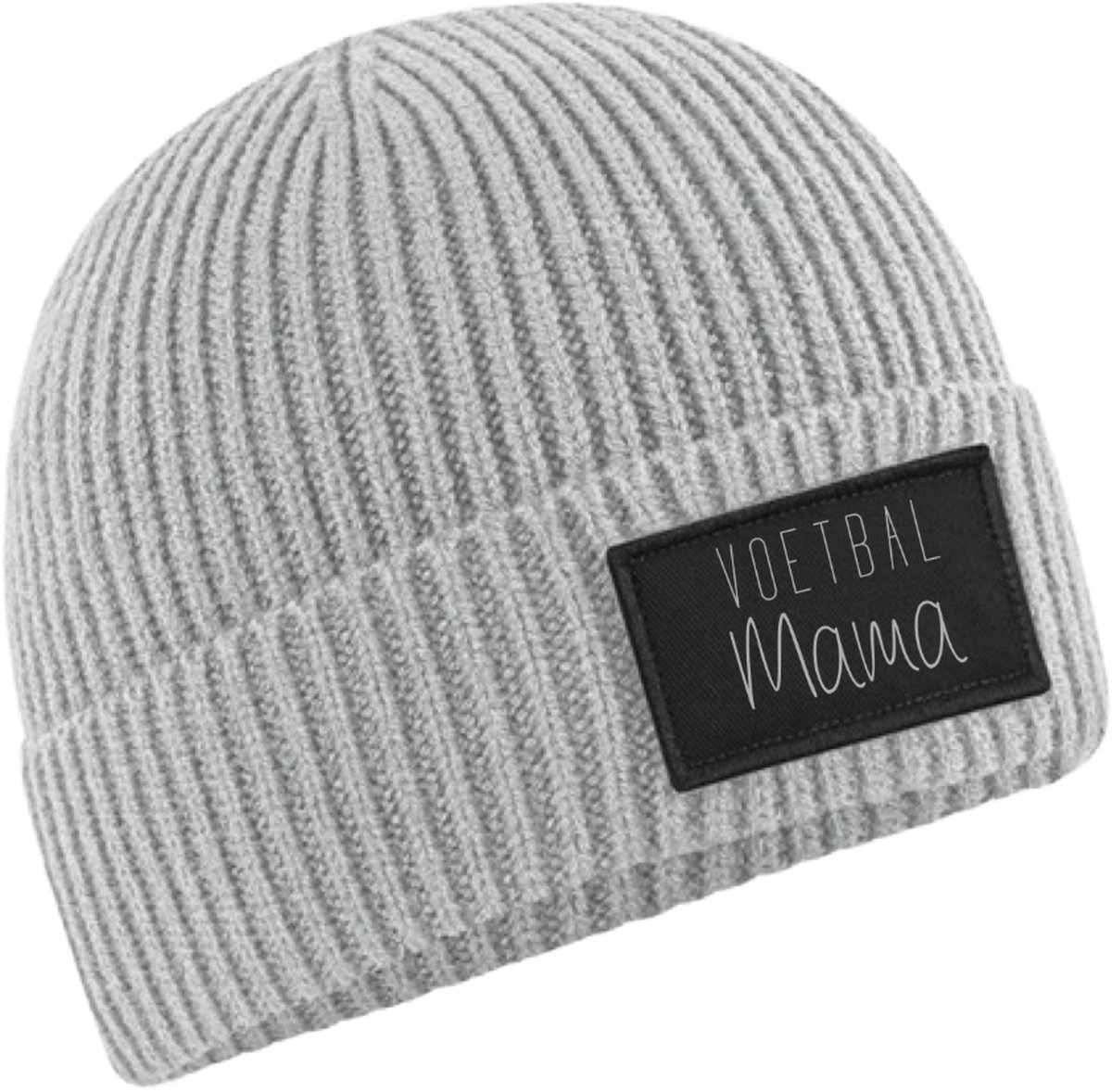 Dames muts-voor de voetbal moeder-sportief cadeau voor mama-moederdag cadeau voetbal mama-Grijs