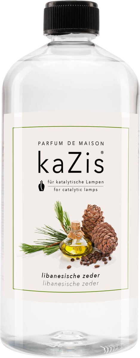 KAZIS Oosters Elegantie Zeder - 1000 ml huisparfum navulling