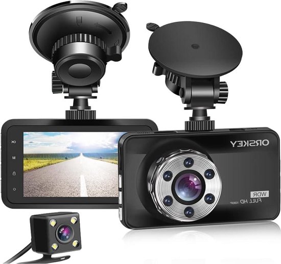 DC12 Auto Dashcam Voor - Full HD 1080P - Nachtzicht