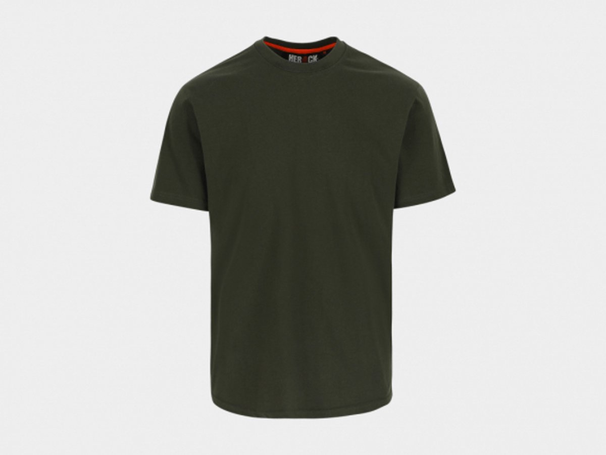 Herock Argo T-shirt Korte Mouwen Donker Kaki XXXL