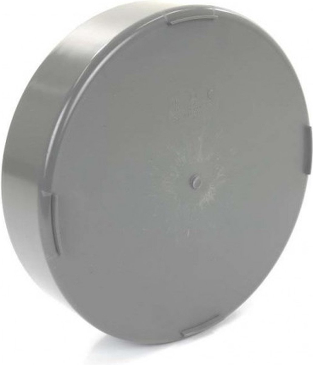 Scala Afsluitdeksel 80mm donkergrijs
