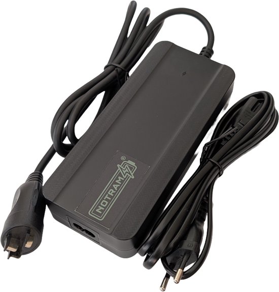 Lader, geschikt voor Bosch Active Performance fietsaccu - Electrische fiets oplader Ebike - 2 Amp - 36 Volt van VHBW — afbeelding 3