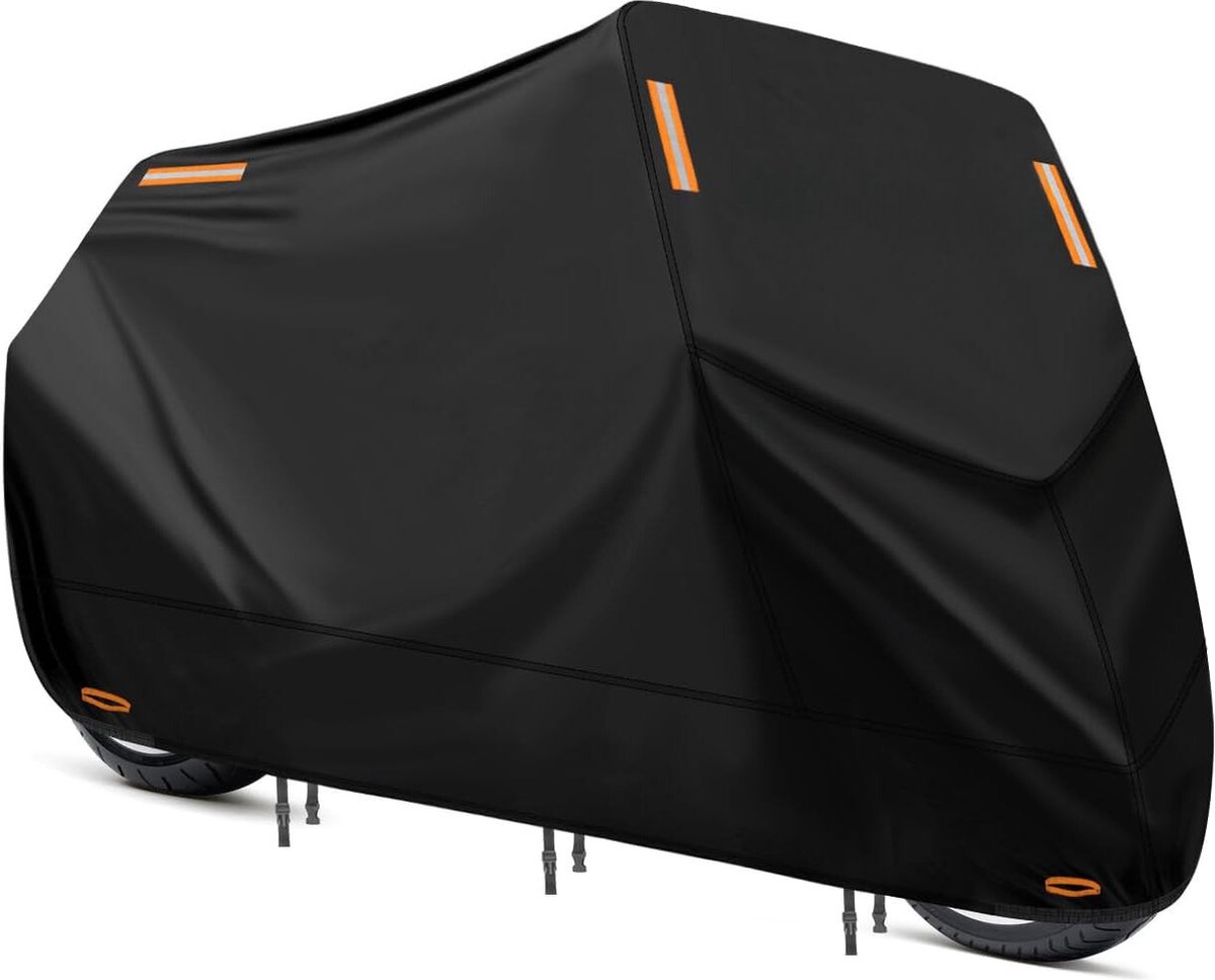 Solacis Motorhoes waterdicht buiten - Motorhoes - Waterdicht - Motorhoes voor buiten - Scooterhoes - Must have voor uw motor!