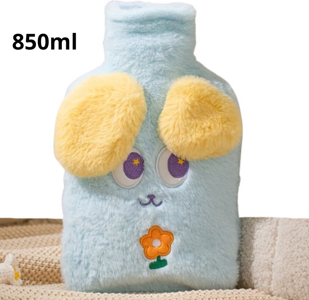 Goedkoopste Bovista Warmwaterkruik - Warmtekruik - Warmwaterzak Met Hoes - Warmtekussen - Knuffel Kruik - Bag - Hond