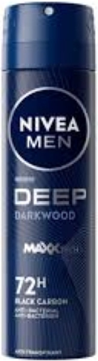 Goedkoopste NIVEA MEN Deep Deodorant spray - 150 ml