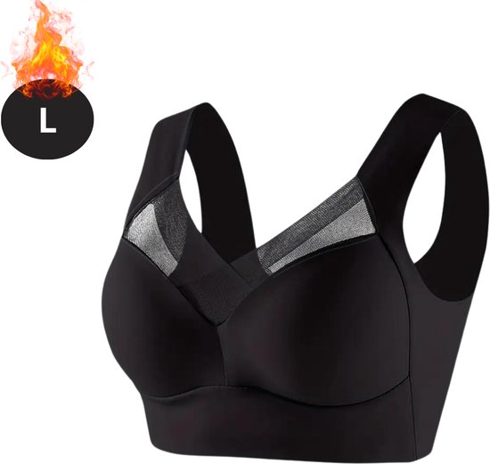 MOMANDA Vrouwen Pomp Borstvoeding BH Zonder Riemen Linten Zwangerschap Borstvoeding BH Zwangerschap Zacht Comfortabel ivoor 80D