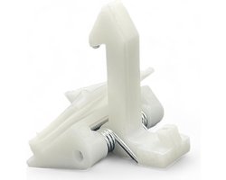 Fixem® geschikt voor Bosch 00183608, 00625485, 00609216 deurhaak van wasmachine met veer