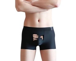 Grappige Heren Boxershort - Cadeau Voor Hem - Humor Ondergoed - Comfort Fit