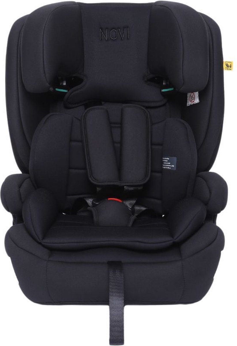 Novi Baby Jules Autostoel - i-Size Gordel - All Black