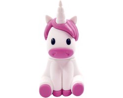 Ulticool Unicorn USB Stick Type C 64 GB voor smartphone of laptop – Origineel eenhoorn verjaardag cadeau idee voor vrouwen, vriendin, tiener meisjes of jongens - grappige gadgets – roze, wit - Cute & kawaii - vrouw populair - puber versiering