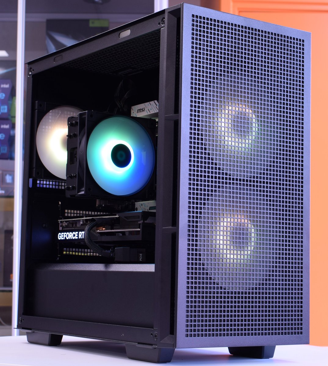 GamingLand Premium G227-W11 Gaming PC / Streaming PC - AMD Ryzen 5 7600X - 32GB RGB - 1TB SSD nvme - Nvidia RTX 4070 Super 12GB - Wifi & Bluetooth - Windows 11 pro