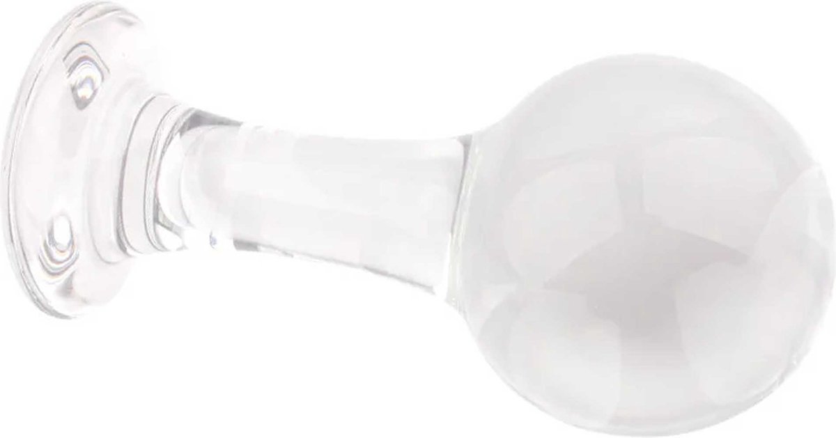 Goedkoopste Glazen Bal Dildo - Buttplug - Bol van Glas voor in de Anus