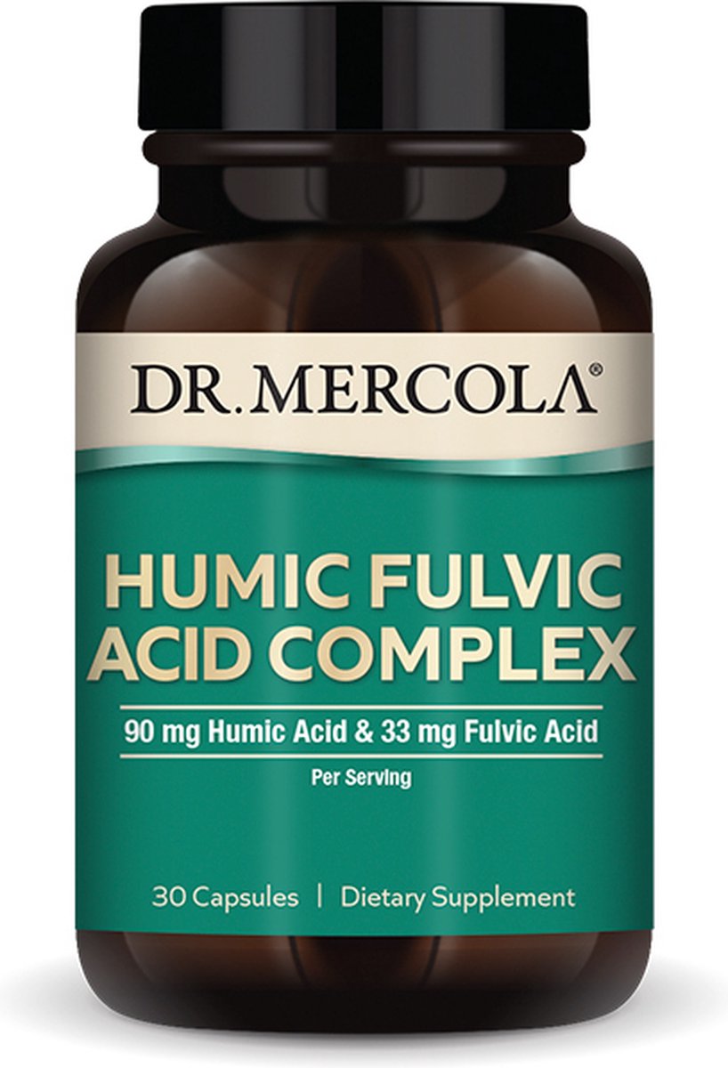 Goedkoopste Dr. Mercola - Humic Fulvic Acid Complex - Fulvinezuur - 30 capsules