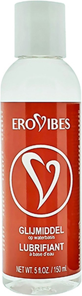 Goedkoopste Erovibes - Glijmiddel - Glijmiddel Waterbasis - Zacht, Sensueel & Speels - 150 ml
