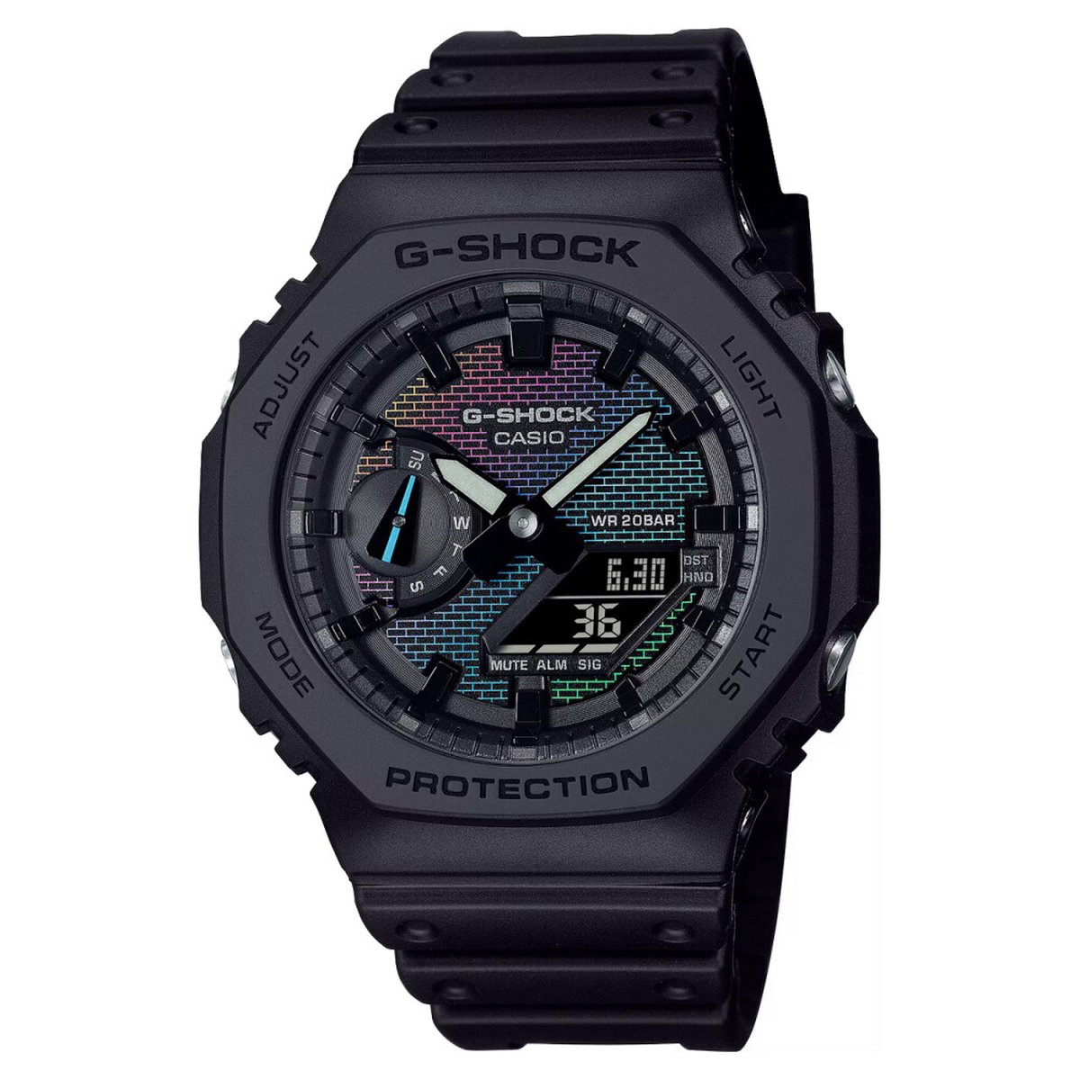 Casio - GA-2100RW-1AER - Polshorloge - Heren - Kwarts - G-Shock