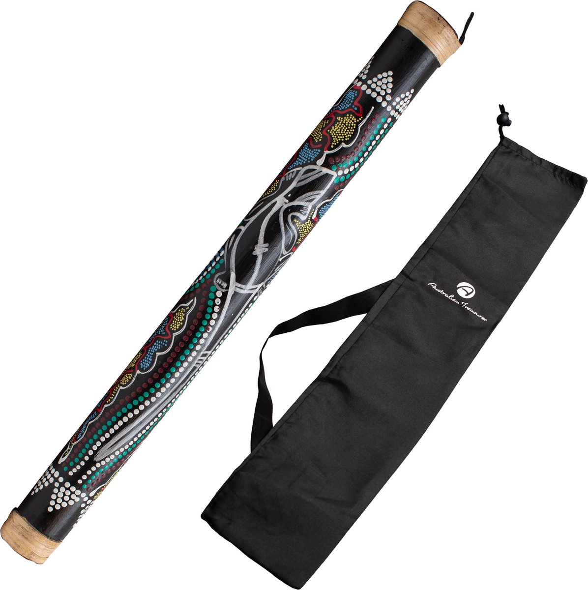 Rainstick 60cm painted