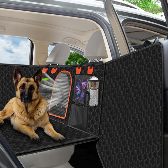 Hondendeken voor de achterbank  autodeken voor honden,, waterdicht, antislip