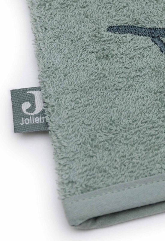 Jollein - Baby Washand Badstof - Jungle Jambo Croco van Jollein — afbeelding 4