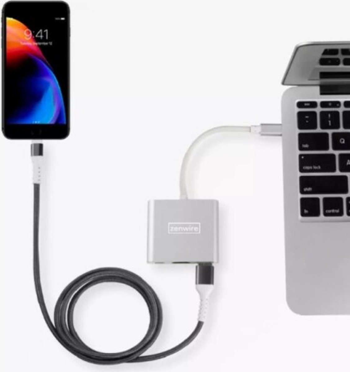 Zenwire 3-in-1 - USB-C Hub - HDMI 4K-uitgang thumbnail 6
