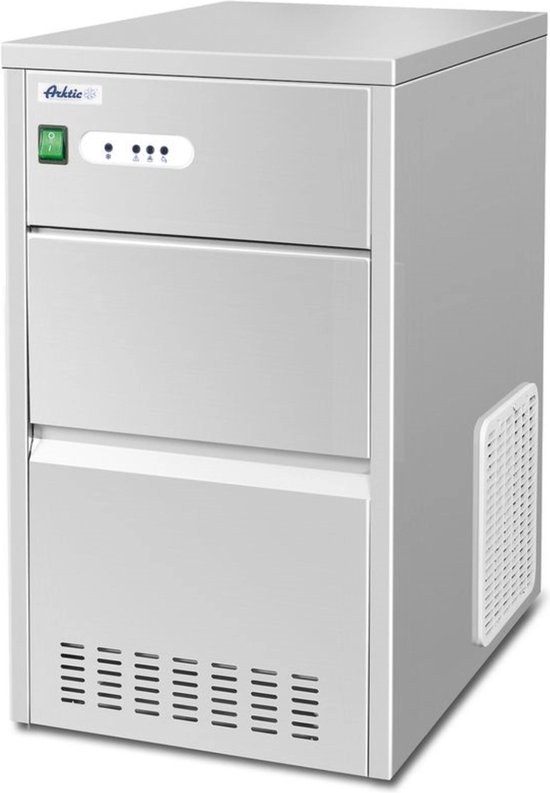 Arktic Holle IJsblokjesmachine - 26kg/dag - Opslag: 7kg - Professionele IJsmachine