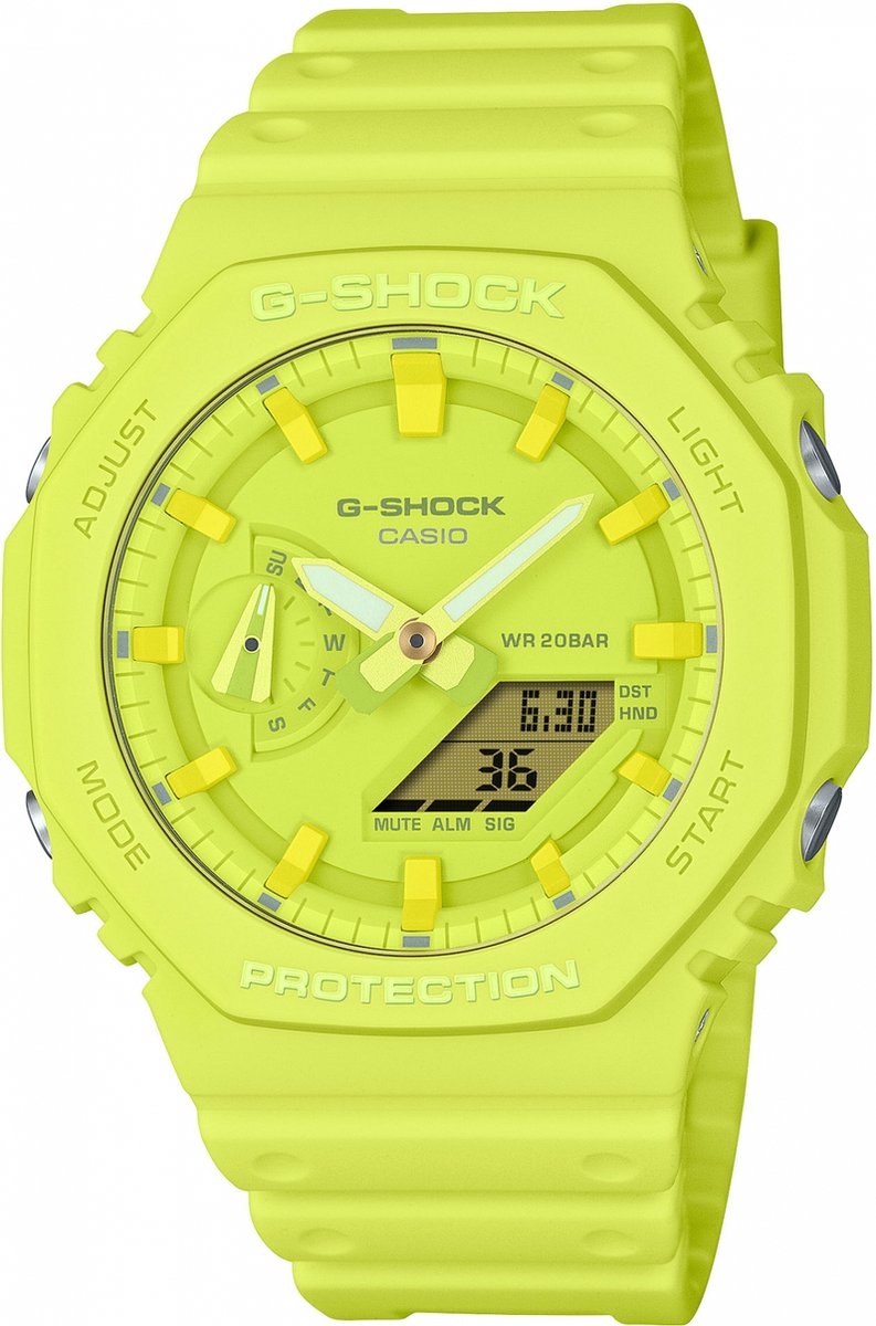 G-Shock GA-2100-9A9ER Classic Heren Horloge