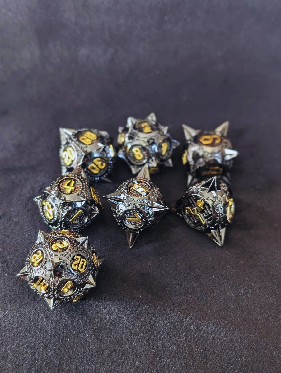 Wancelot Canonball Chaos DnD Dice Dungeons & Dragons Dice Set