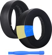Vervangende Oorkussens voor Sony PlayStation 5 3D Pulse Wireless PS5 Hoofdtelefoons van MMOBIEL – Cooling Gel Koptelefoon Oorkussens - Noise Isolation Earpads – Zwart