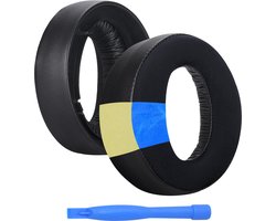 Vervangende Oorkussens voor Sony PlayStation 5 3D Pulse Wireless PS5 Hoofdtelefoons van MMOBIEL – Cooling Gel Koptelefoon Oorkussens - Noise Isolation Earpads – Zwart