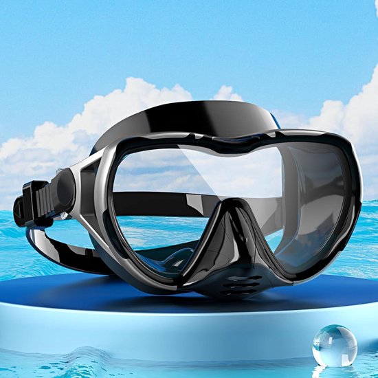 Lunettes de plongée masque de plongée pour adultes masque de plongée anti-buée anti-fuite apnée plongée en apnée tablier facial en silicone souple Masque de plongée en apnée