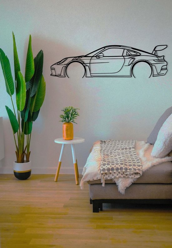 Porsche 911 - Porsche 911 GT3 RS - Décoration murale voiture - Décoration murale - Bois - Décoration murale - Affiche Porsche 911 - Porsche 911 rsr - Porsche 911 gt3