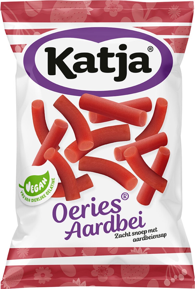 Katja Oeries Aardbei - 9 x 250 gr - Voordeelverpakking