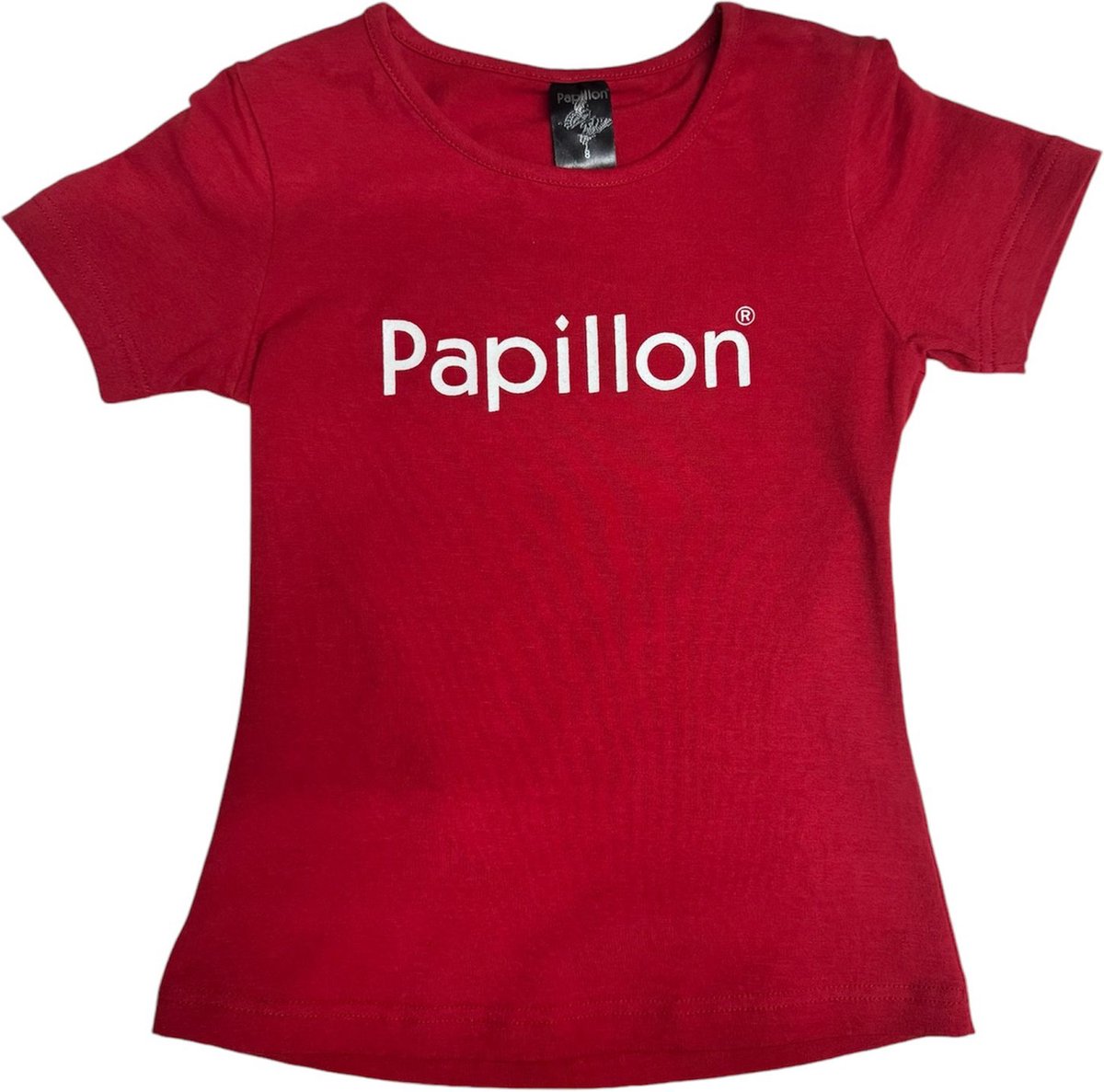 Papillon t-shirt maat 8 128