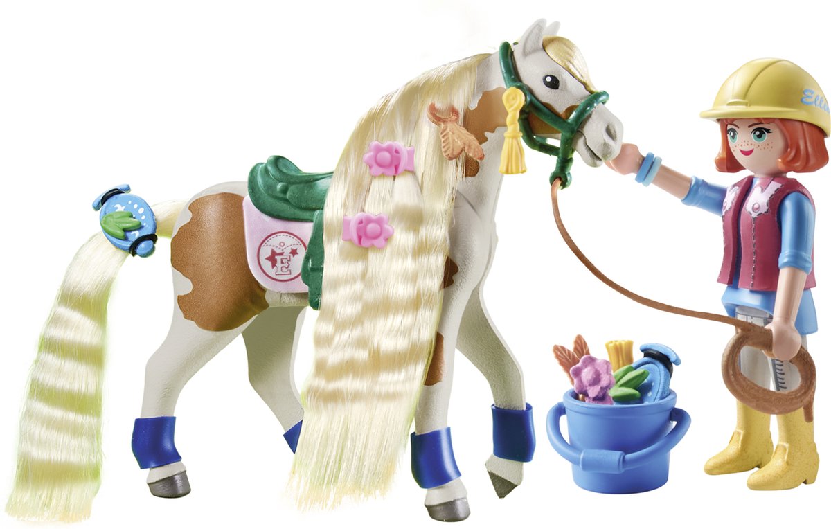 PLAYMOBIL Horses of Waterfall Ellie met paard - 71639 — afbeelding 7
