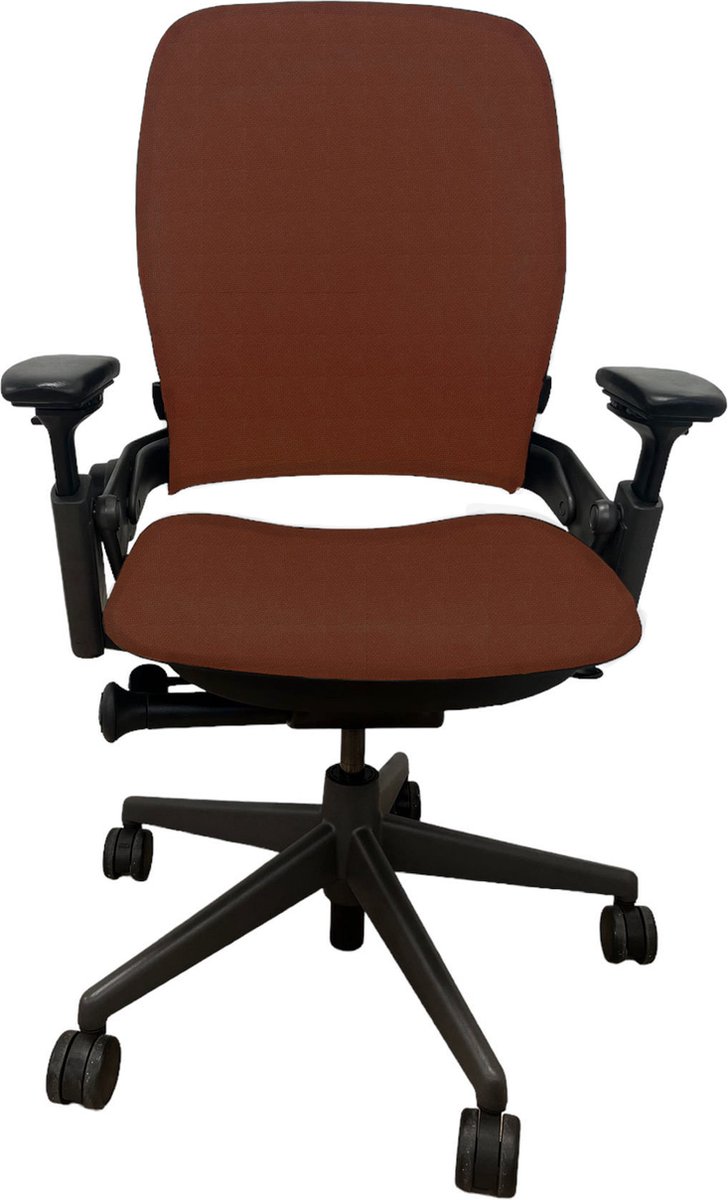 Steelcase Leap V2 Full Option rood - ergonomische bureaustoel - 5 jaar garantie