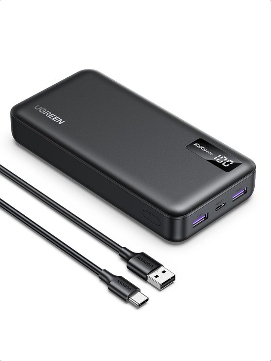 Ugreen PB312 Powerbank 20000mAh 20W - Powerbank - €26,99