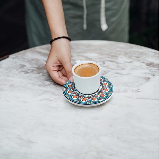 Newk Onderzetters voor drankjes, set van 8 keramische absorberende onderzetters met metalen houder, stijlvolle en eenvoudige onderzetters voor salontafel, geweldige housewarming geschenken Newk Onderzetters voor drankjes, set van 8 keramische absorberende onderzetters met metalen houder, stijlvolle en eenvoudige onderzetters voor salontafel, geweldige housewarming geschenken