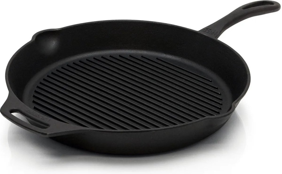Petromax skillet - gietijzer - grillpan met steel - ø35cm gp35