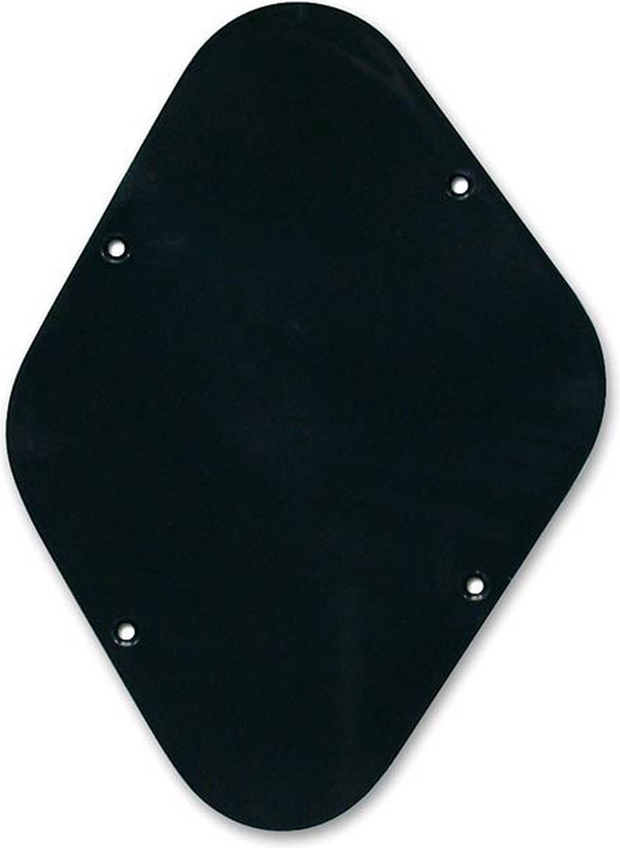 Boston P-102-B back plate, potmeters cavity, 1 ply, LP-model, black