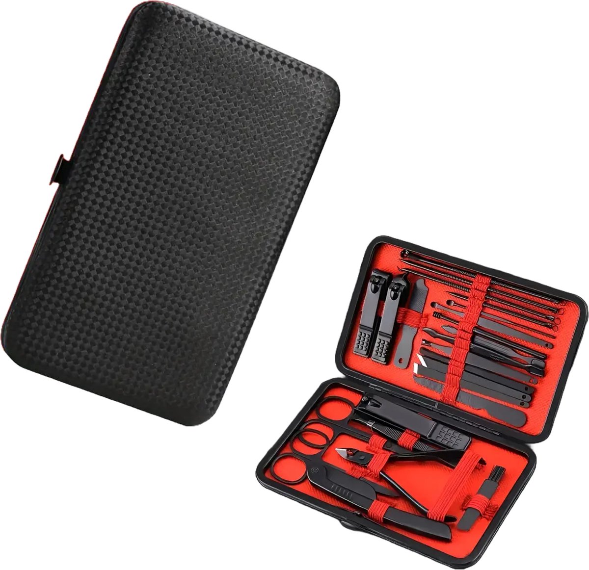 Goedkoopste Nagelknipper Manicure Set - Met 24 Handige Gereedschappen