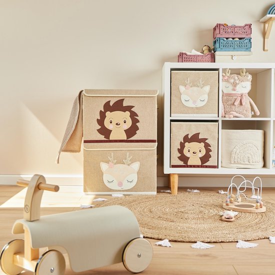Bieco Deer Ella Stoffen Opbergbox — afbeelding 4