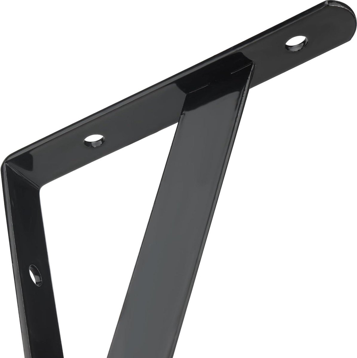 Avesteir 8 stuks 150 x 95 mm plankhoek 90 graden, plankdrager met schroeven, plankhouder metaal, plankhouder zwart, hoekrek, wandrek, wandhouder, voor zware lasten Avesteir 8 stuks 150 x 95 mm plankhoek 90 graden, plankdrager met schroeven, plankhouder metaal, plankhouder zwart, hoekrek, wandrek, wandhouder, voor zware lasten