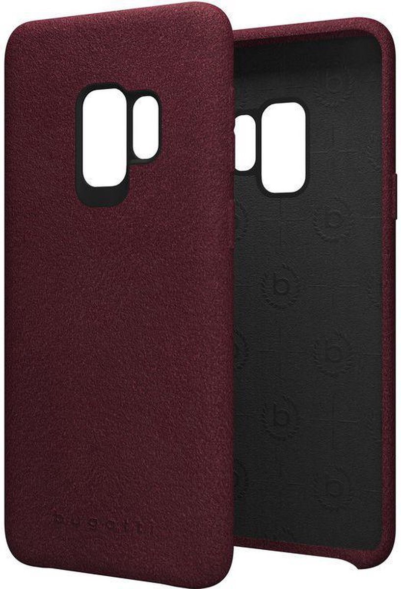 Bugatti Porto Ultrasuede Luxe Hoesje Samsung galaxy S9 Rood