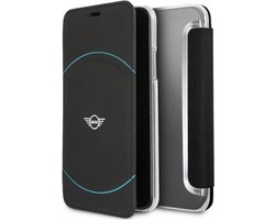 Mini Cooper Circle Bookcase Aqua - iPhone X/Xs hoesje