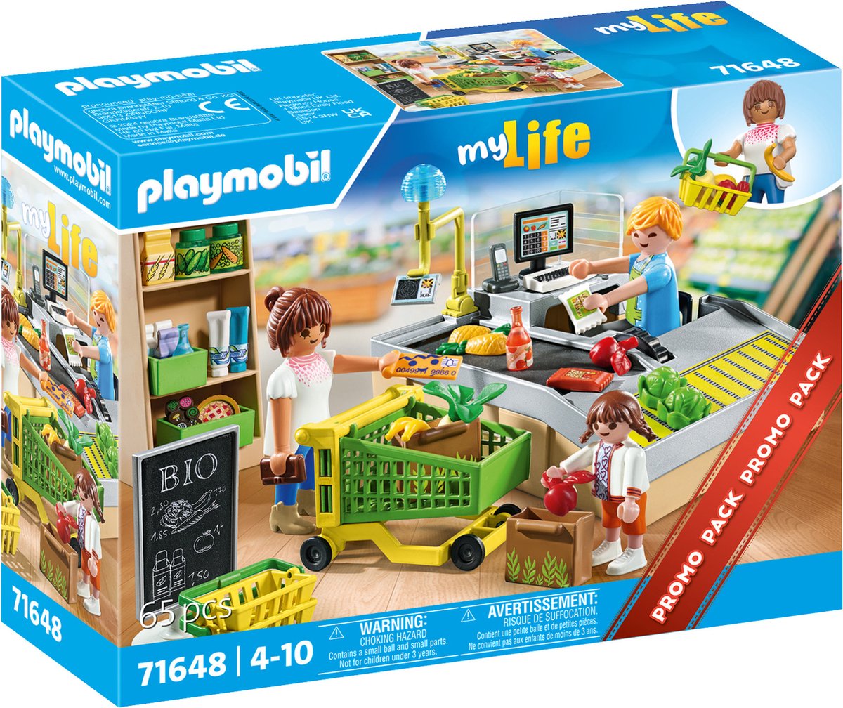 PLAYMOBIL My Life PROMO Biologische supermarkt  71648