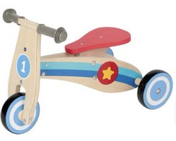 Playtive Houten Loopfiets – Voor Peuters vanaf 1 Jaar – Stevig & Duurzaam hout
