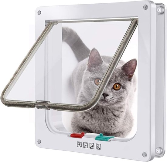 Laisses pour chats M - Laisses pour chats à 4 positions - Wit