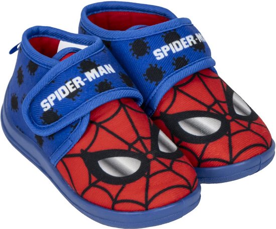 Spiderman Pantoufles Garçons Filles - Yeux Argentés