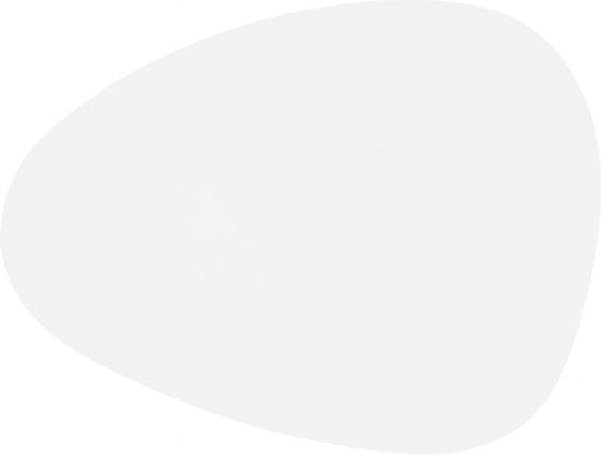 ZICZAC - Set de table TOGO - SET/6 - Double face - Simili cuir - 43x32 cm, blanc